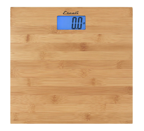 Greater Goods Bamboo Analog Bathroom Scale