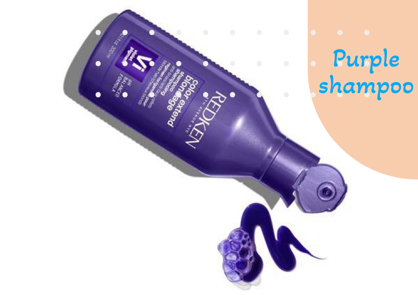 Purple shampoo