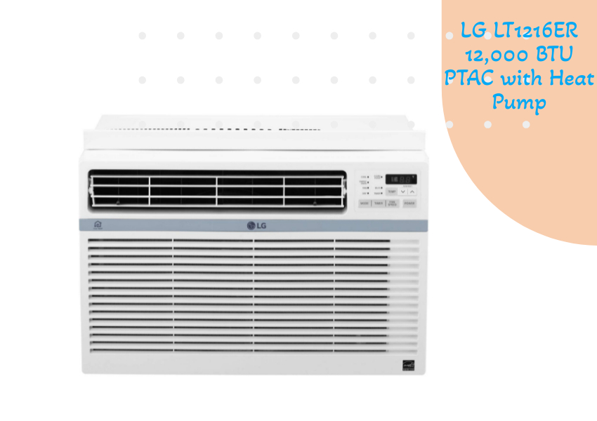 LG LT1216ER 12,000 BTU PTAC with Heat Pump